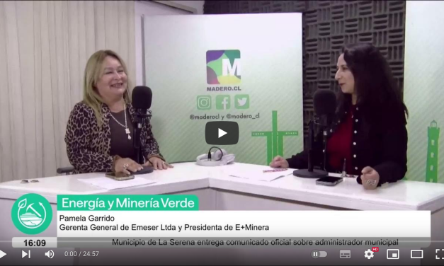 Pamela Garrido gerenta general de Emeser ltda. y presidenta de E+minera