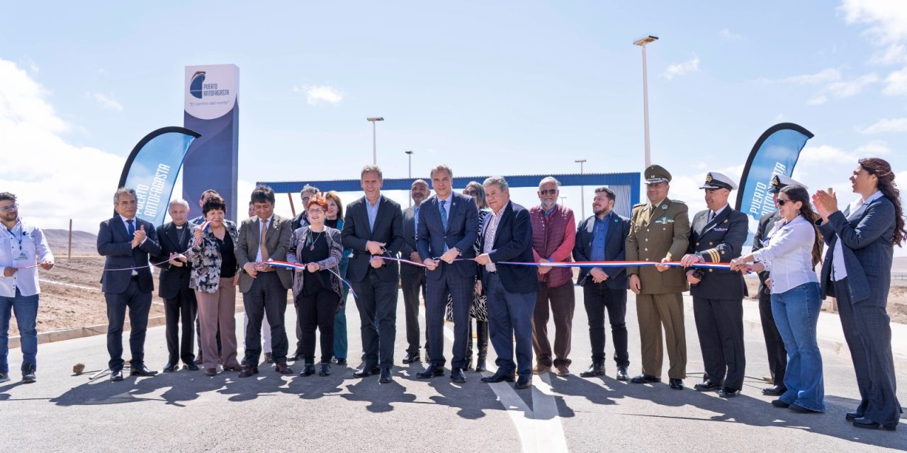 Puerto Antofagasta inaugura primera etapa de la Zona de Desarrollo Logístico La Negra, infraestructura clave para la logística regional y la integración bioceánica