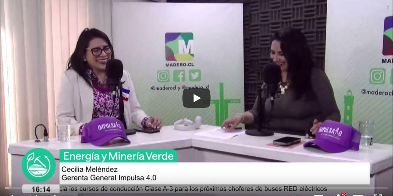 Cecilia Meléndez, gerenta general de Impulsa 4.0. Chile líder mundial en inserción femenina en minería 23,1%