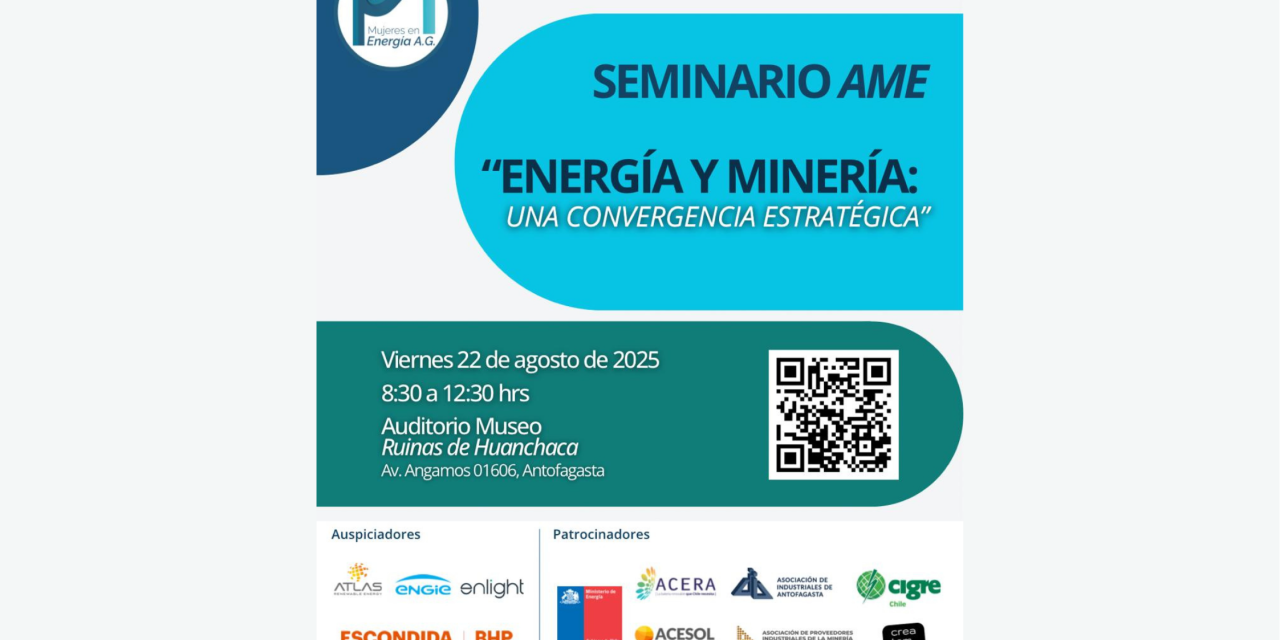 AME Chile impulsa en Antofagasta un diálogo estratégico sobre energía y minería