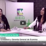 Mary Valdés, socia fundadora y gerenta general de Ecomina